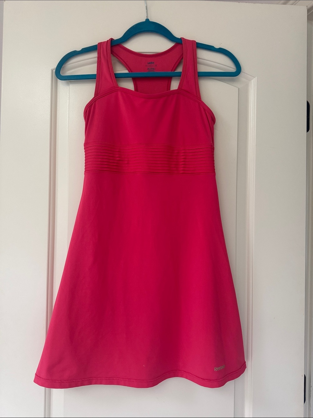 Reebok Vibrant Pink Racerback Casual Dress